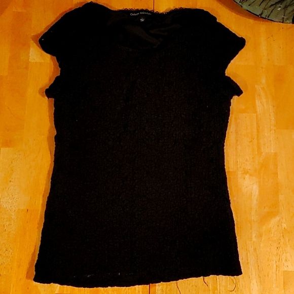 Catherine Malandrino Lace Tee - Picture 1 of 4